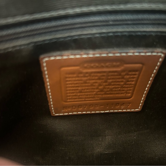 Coach Hampton Brown Leather Satchel, Very VTG - Picture 2 of 13